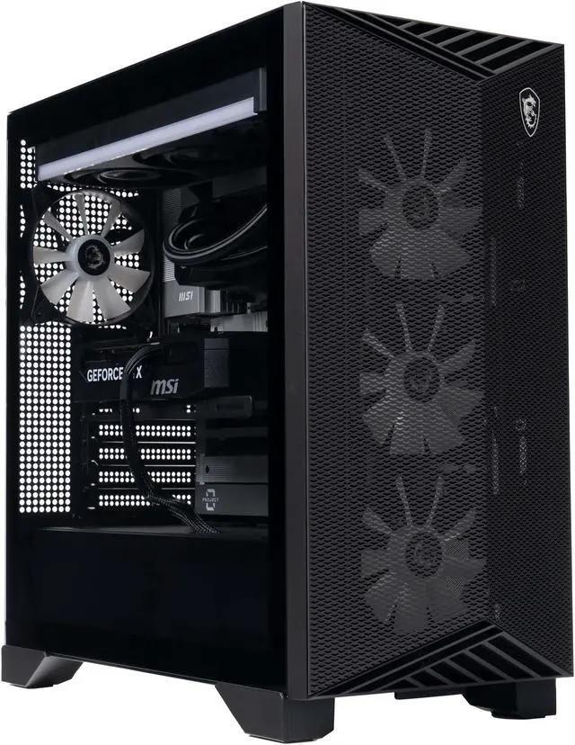 Alt view image 3 of 6 - MSI Gaming Desktop PC Aegis RS2 AI C2NVP7-1444US Intel Core Ultra 7 265K 32GB DDR5 2TB NVMe SSD GeForce RTX 5070 Windows 11 Home Advance
