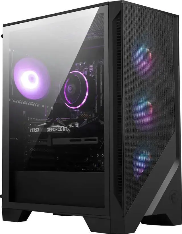 Alt view image 2 of 7 - MSI CODEX R2 Gaming Desktop Intel Core i5-12400F NVIDIA GeForce RTX 3050 16GB RAM 500GB SSD Windows 11 Home (C12TA-220US)