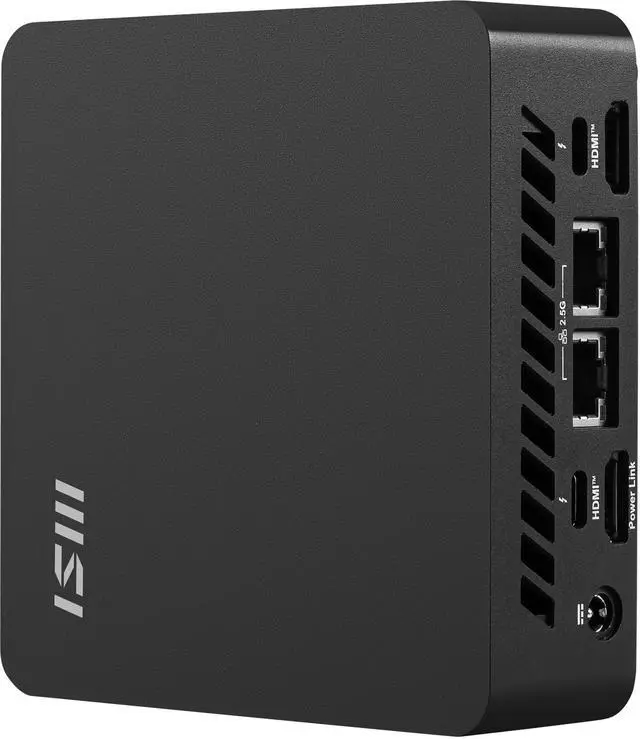 Alt view image 7 of 15 - MSI Desktop PC Cubi NUC AI 1UMG-044US Intel Core Ultra 5 125H 16GB DDR5 Intel Arc Graphics Windows 11 Home