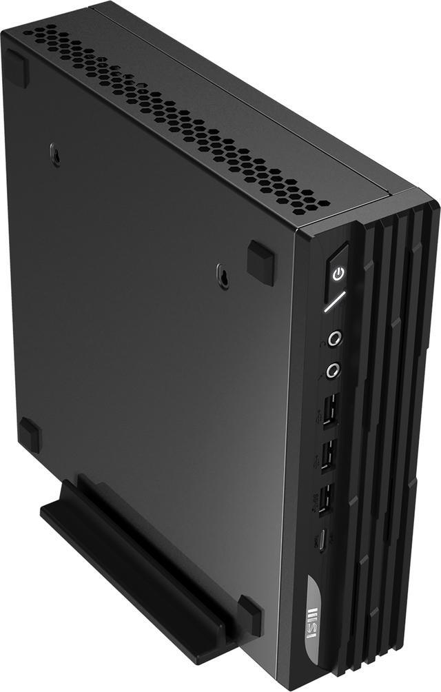 Alt view image 14 of 18 - MSI Mini PC PRO DP21 14M-1004US Intel Core i3-14100 8GB DDR5 500GB NVMe SSD Intel UHD Graphics 730 Windows 11 Home