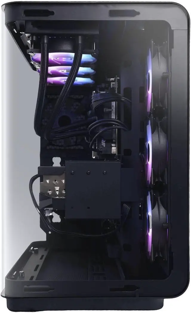 Alt view image 6 of 8 - MSI Gaming Desktop PC Vision Elite ZS 9NVZ-1481US AMD Ryzen 9 9950X3D 64GB DDR5 2TB NVMe SSD GeForce RTX 5090 Windows 11 Pro