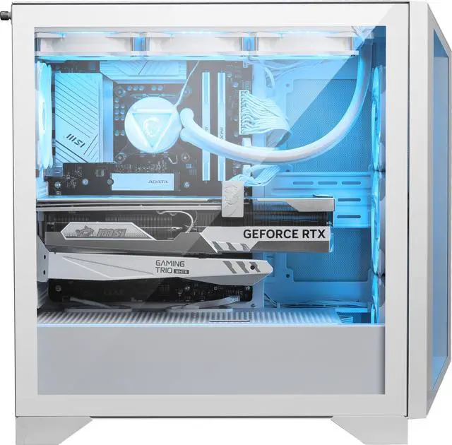 Alt view image 15 of 20 - MSI Gaming Desktop PC Aegis RS2 AI A2NVP7-1480US Intel Core Ultra 7 265K 32GB DDR5 2TB NVMe SSD GeForce RTX 5070 Windows 11 Home
