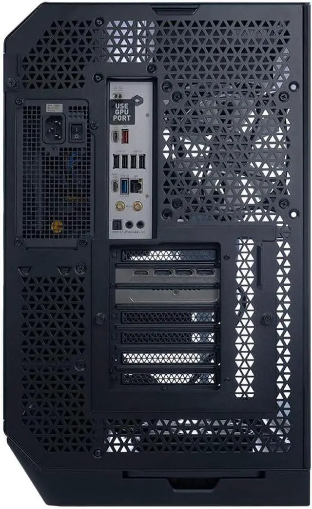 Alt view image 7 of 8 - MSI Vision ZS 9NVV-1275US Gaming Desktop, GeForce RTX 5080, Ryzen 7 9800X3D, 64GB DDR5, 2TB NVMe SSD, Wi-Fi 7, Windows 11 Pro