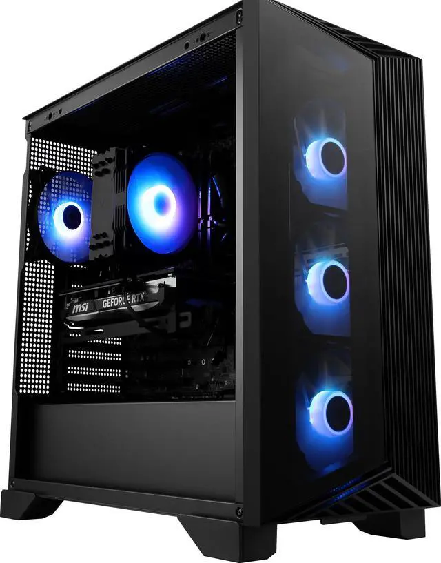 Alt view image 6 of 11 - MSI Gaming Desktop PC Aegis Z2 A8NVR-1611US AMD Ryzen 7 8700F 32GB DDR5 2TB NVMe SSD GeForce RTX 5070 Ti Windows 11 Home