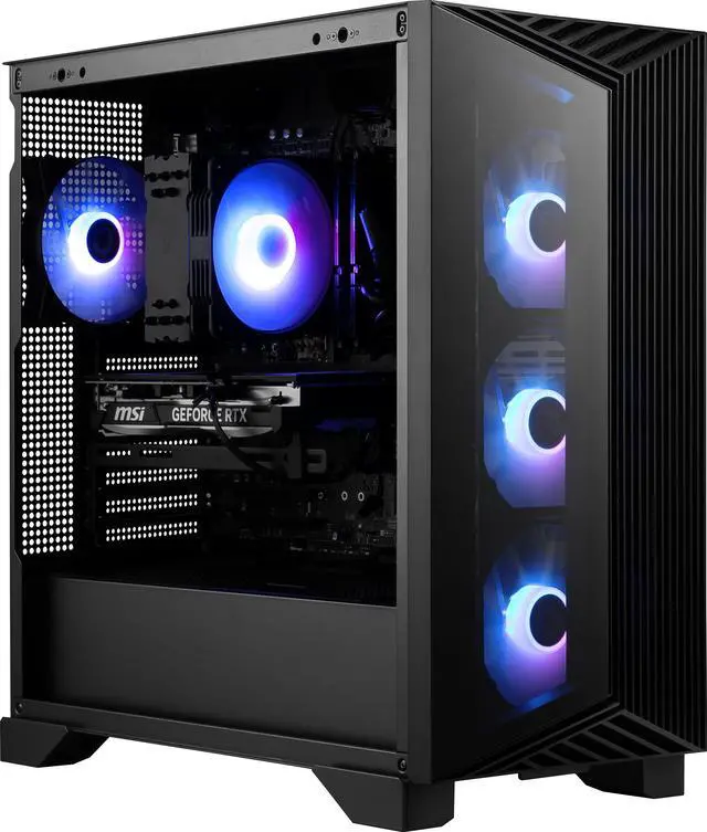 Alt view image 9 of 11 - MSI Gaming Desktop PC Aegis Z2 A8NVR-1611US AMD Ryzen 7 8700F 32GB DDR5 2TB NVMe SSD GeForce RTX 5070 Ti Windows 11 Home