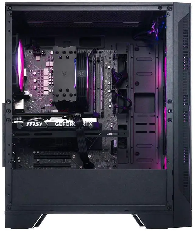 Alt view image 5 of 7 - MSI Gaming Desktop PC Codex Z2 A8NVL-484US AMD Ryzen 7 8700F 16GB DDR5 2TB NVMe SSD GeForce RTX 5060 Windows 11 Home