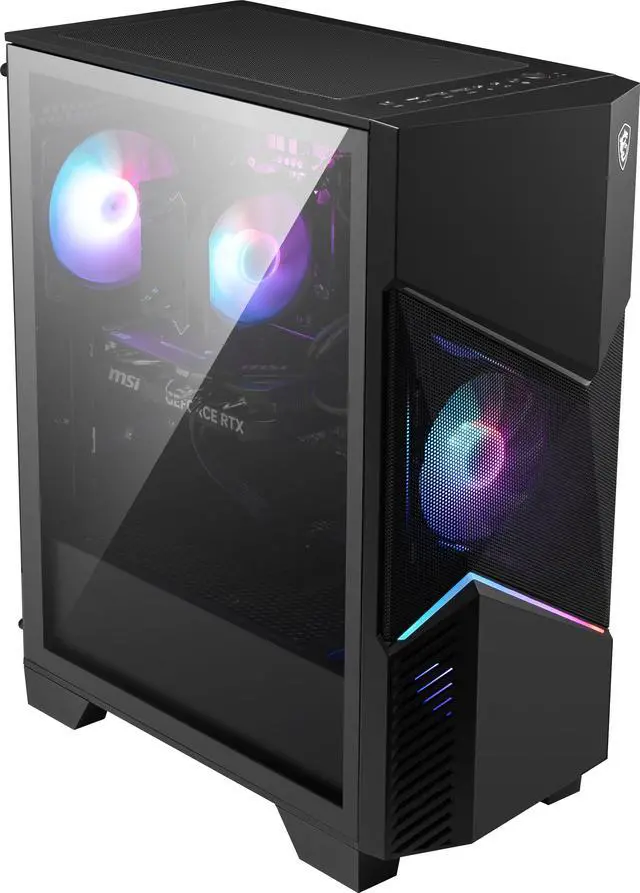 Alt view image 3 of 19 - MSI Gaming Desktop PC Codex Z2 D8NVL-488US AMD Ryzen 5 8400F 16GB DDR5 1TB NVMe SSD GeForce RTX 5060 Windows 11 Home