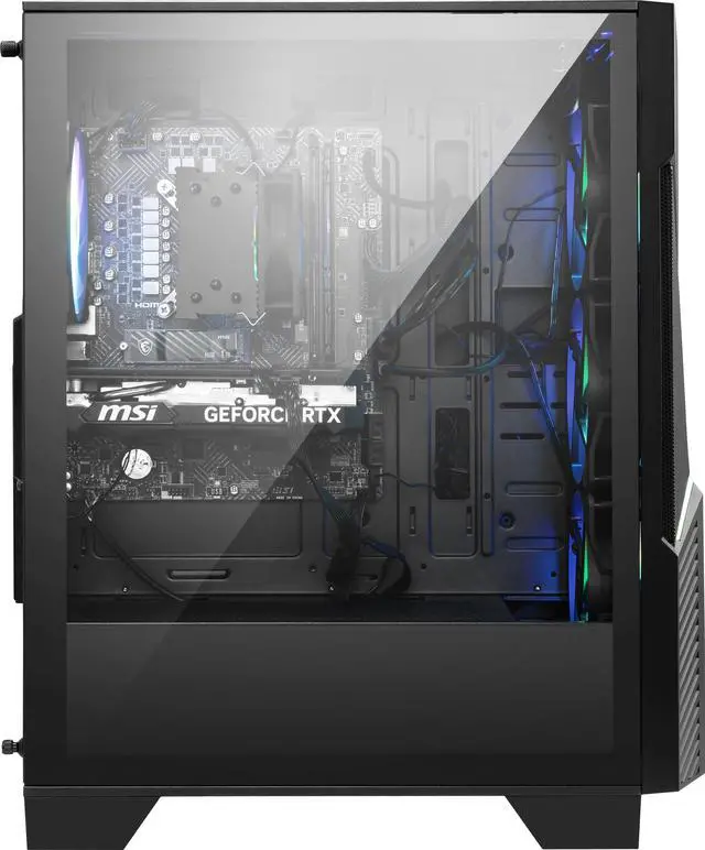 Alt view image 7 of 19 - MSI Gaming Desktop PC Codex Z2 D8NVL-488US AMD Ryzen 5 8400F 16GB DDR5 1TB NVMe SSD GeForce RTX 5060 Windows 11 Home