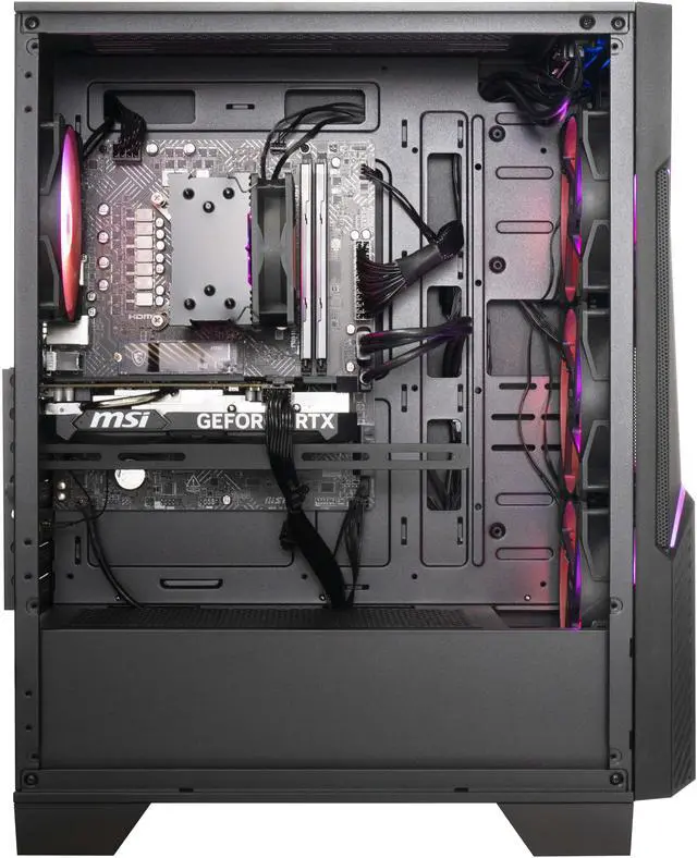Alt view image 15 of 19 - MSI Gaming Desktop PC Codex Z2 D8NVL-488US AMD Ryzen 5 8400F 16GB DDR5 1TB NVMe SSD GeForce RTX 5060 Windows 11 Home