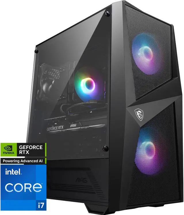 Main image of MSI Gaming Desktop PC Codex R2 C13NVL7-487US Intel Core i7-13700F 32GB DDR5 1TB NVMe SSD GeForce RTX 5060 Windows 11 Home