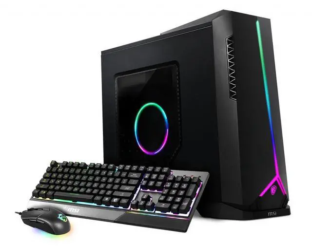 Alt view image 2 of 5 - MSI Aegis SE 12th Gaming Desktop PC Intel Core i5-13400F NVIDIA GeForce RTX 3050 16GB RAM 500GB M.2 SSD Windows 11 Home 13TA-893US