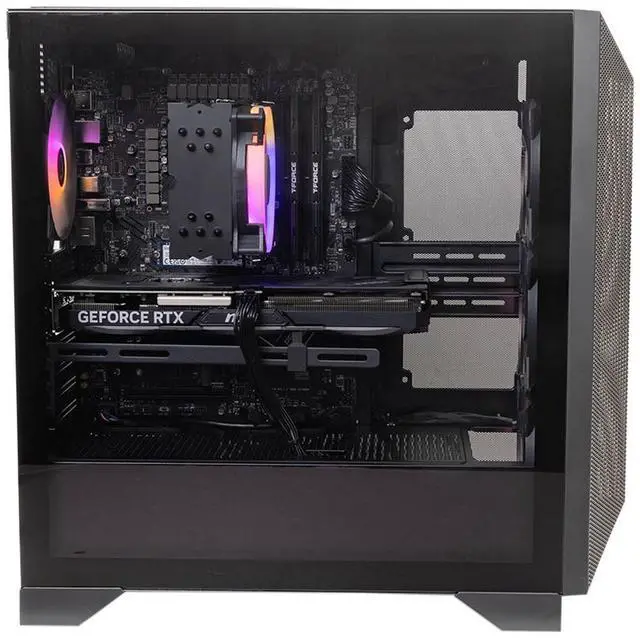 Alt view image 3 of 5 - MSI AEGIS Z2 Gaming Desktop AMD Ryzen 7 8700F 4.10 GHz NVIDIA GeForce RTX 4070 32GB RAM 1TB NVMe SSD Windows 11 Pro C8NUE-1059US