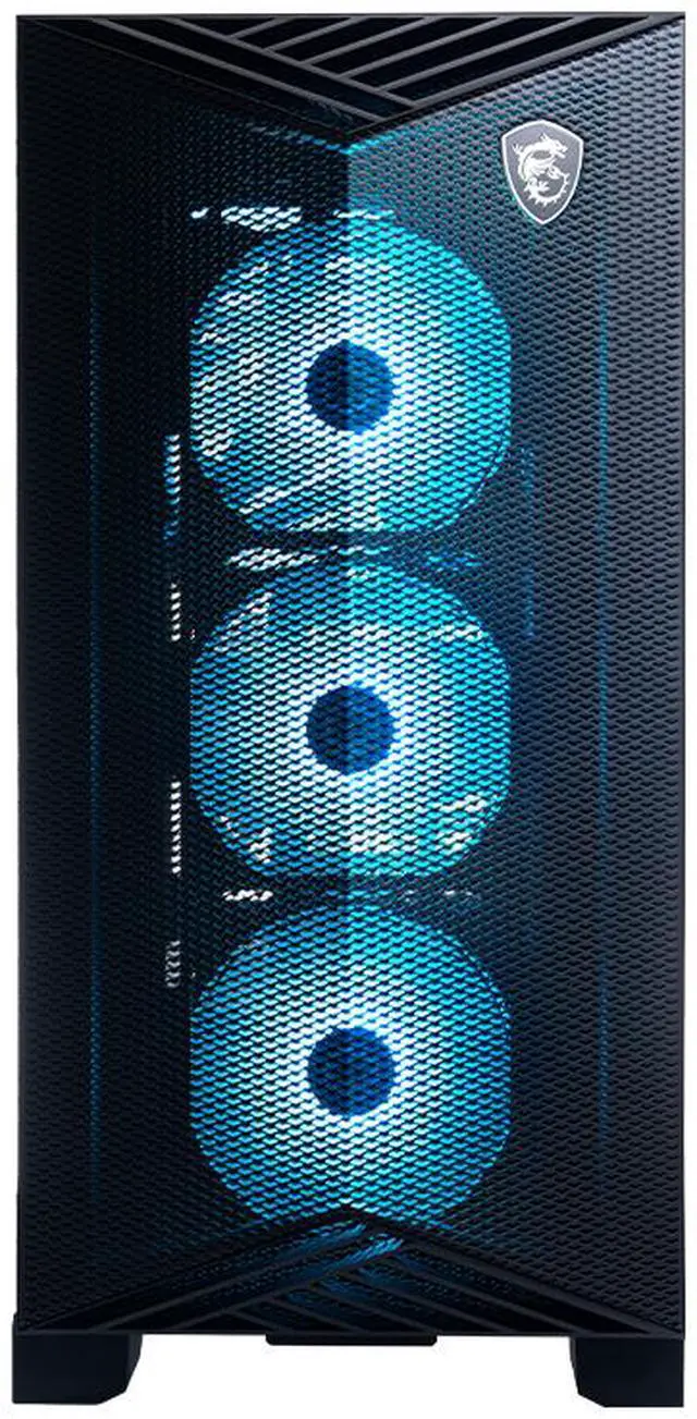 Alt view image 2 of 8 - MSI Aegis ZS2 Gaming Desktop PC AMD Ryzen 7 9800X3D Nvidia GeForce RTX 5080 64GB DDR5 RAM 2TB SSD Windows 11 Pro C9NVV-1276US