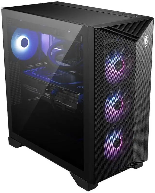 Alt view image 2 of 4 - MSI Gaming Desktop PC AEGIS RS2 C-1272US-BTO Intel Core i7-14700KF 32GB 2TB PCIe SSD GeForce RTX 4070 Ti SUPER Windows 11 Home