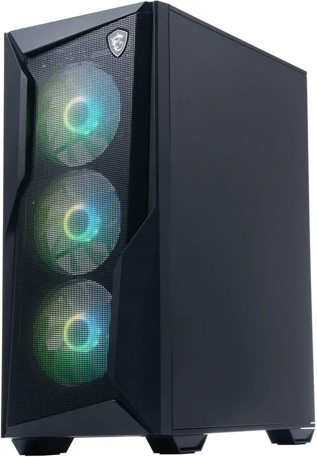 Alt view image 7 of 9 - MSI Gaming Desktop PC Codex Z2 B8NVK-606US AMD Ryzen 5 8400F 16GB DDR5 1TB NVMe SSD GeForce RTX 5050 Windows 11 Home