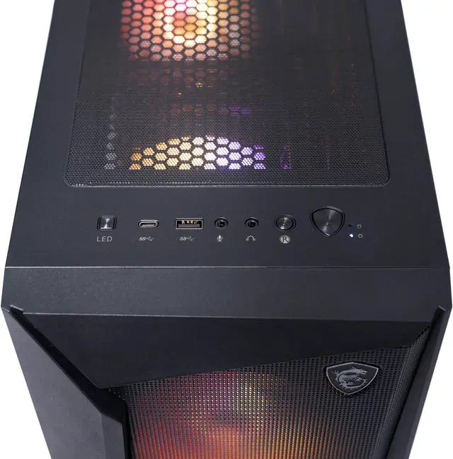 Alt view image 9 of 9 - MSI Gaming Desktop PC Codex Z2 B8NVK-606US AMD Ryzen 5 8400F 16GB DDR5 1TB NVMe SSD GeForce RTX 5050 Windows 11 Home
