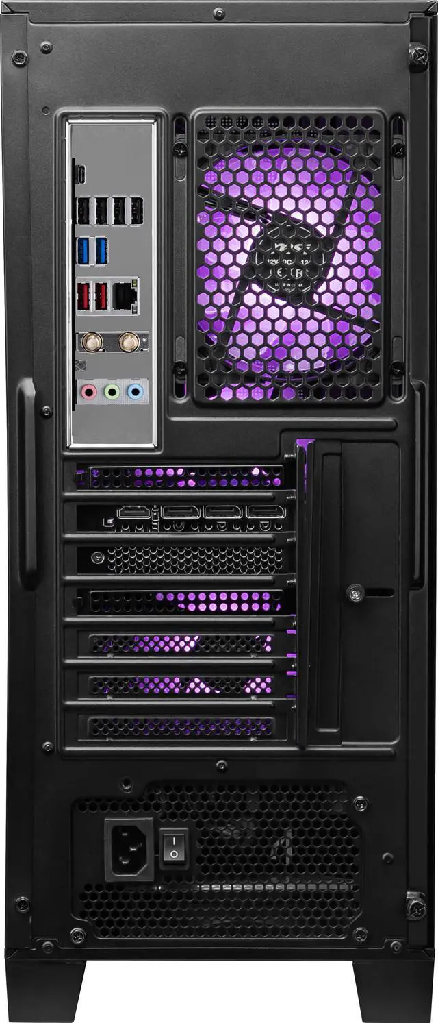 Alt view image 9 of 13 - MSI Gaming Desktop PC Codex R2 B14NVK5-604US Intel Core i5-14400F 16GB DDR5 1TB NVMe SSD GeForce RTX 5050 Windows 11 Home