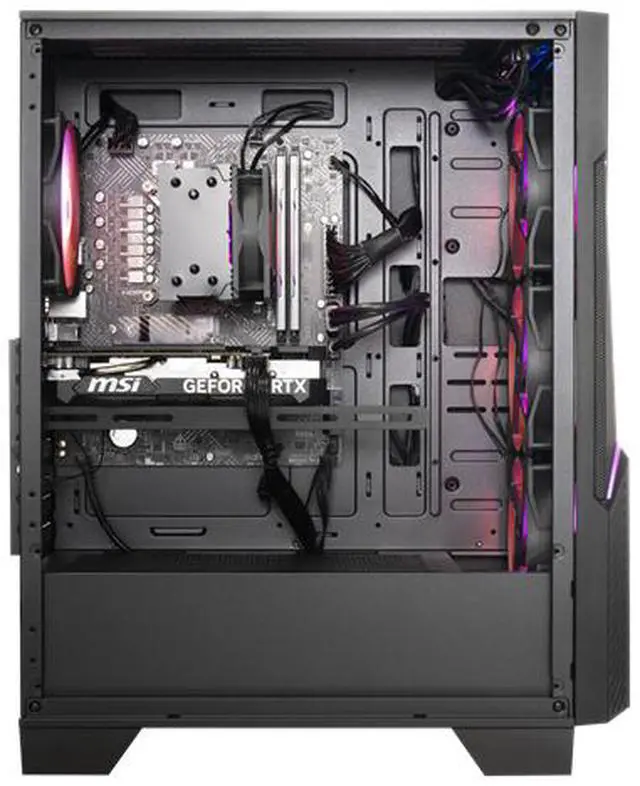 Alt view image 10 of 13 - MSI Gaming Desktop PC Codex R2 B14NVK5-604US Intel Core i5-14400F 16GB DDR5 1TB NVMe SSD GeForce RTX 5050 Windows 11 Home