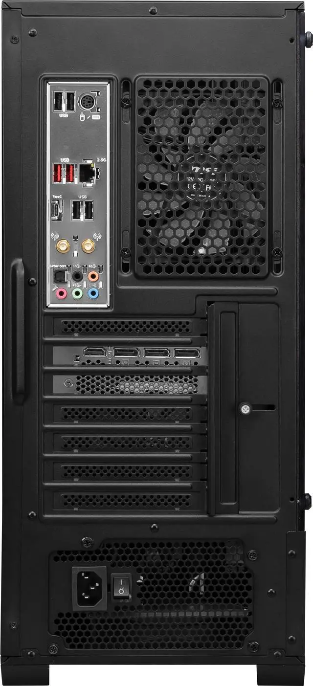 Alt view image 5 of 8 - MSI Codex R2 Gaming Desktop PC, Intel Core i7-14700F, NVIDIA GeForce RTX 5060, 16GB DDR5, 1TB SSD, Windows 11 Home (Codex R2 C14NVL7-463CA)