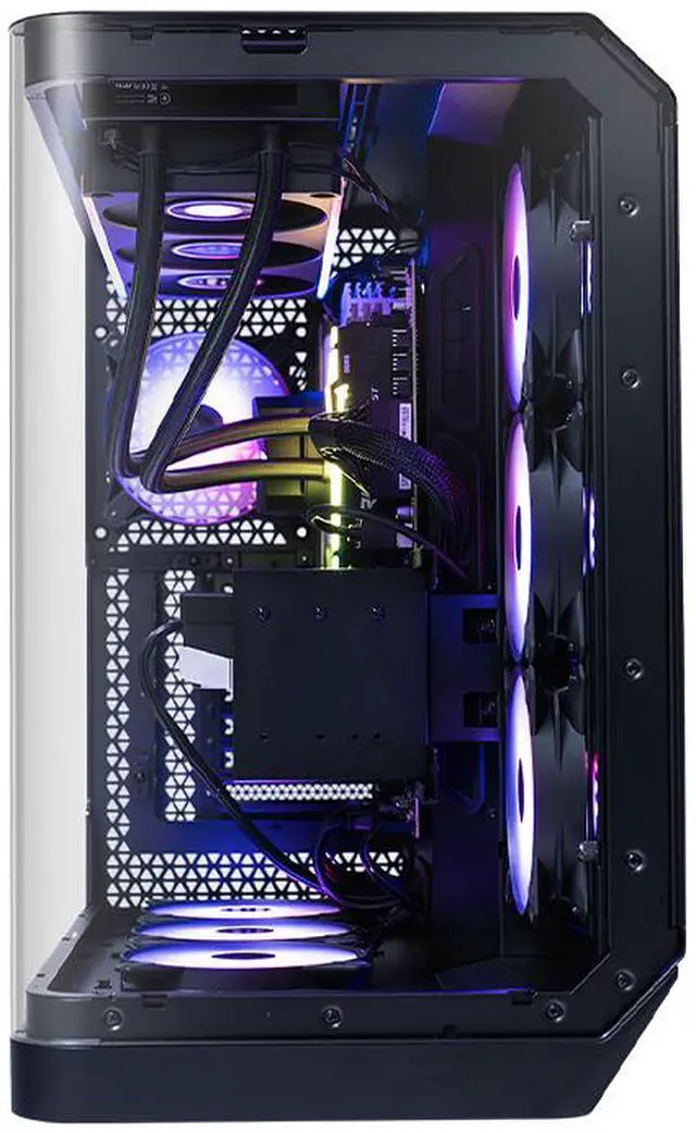 Alt view image 3 of 4 - MSI Vision ZS Gaming Desktop AMD Ryzen 9 9900X NVIDIA GeForce RTX 5070 TI 64GB DDR5 RAM 2TB NVMe SSD Windows 11 Pro (9NVR-1293US)