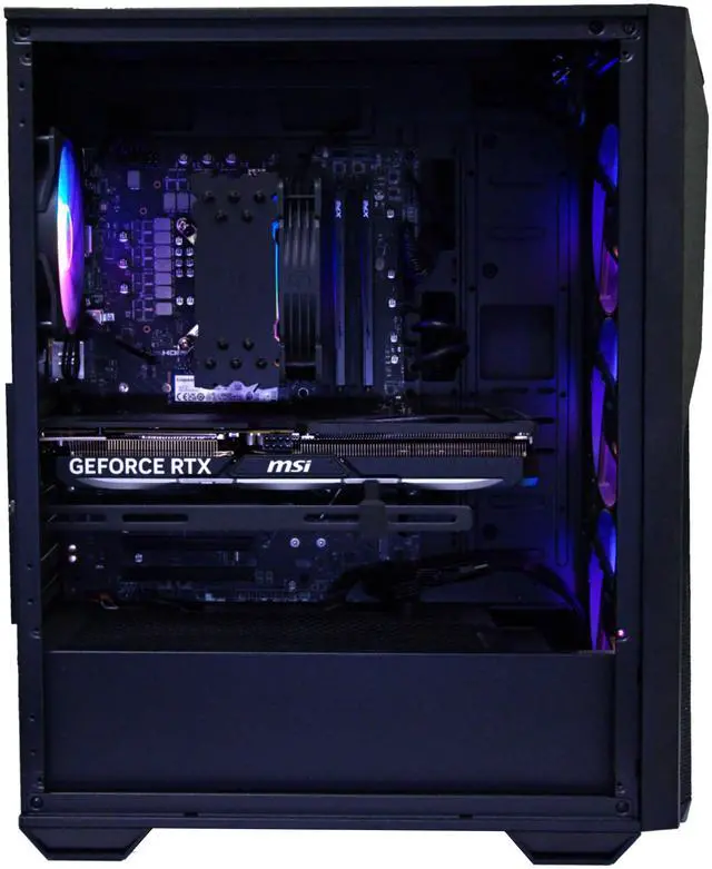 Alt view image 4 of 8 - MSI Codex R2 AI Gaming PC, Intel Core Ultra 7 265, NVIDIA GeForce RTX 5060 Ti 16GB, 32GB DDR5 6000, 2TB NVMe SSD, Windows 11 Home, Includes Gaming Mouse & Keyboard (Codex R2 AI B2NVN7-450US)