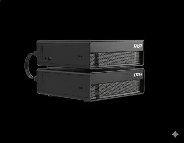 Alt view image 8 of 9 - MSI Personal AI Supercomputer (2 pack) EdgeXpert-01SKUS 128GB LXDDR5x 4TB SSD with self-encryption SSD