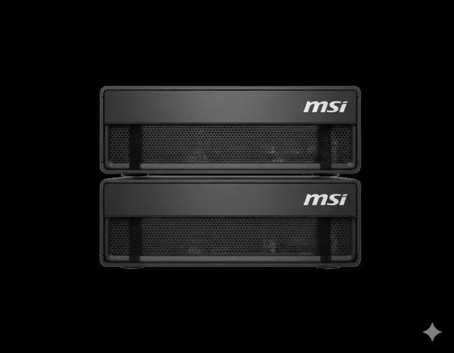 Alt view image 9 of 9 - MSI Personal AI Supercomputer (2 pack) EdgeXpert-01SKUS 128GB LXDDR5x 4TB SSD with self-encryption SSD