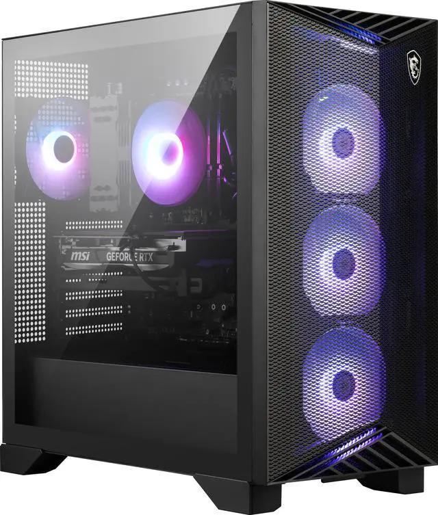 Main image of MSI Gaming Desktop PC Aegis Z2 C8NVR-1655US AMD Ryzen 7 8700F 32GB (2x16GB) DDR5 2TB NVMe SSD GeForce RTX 5070 Ti Windows 11 Home