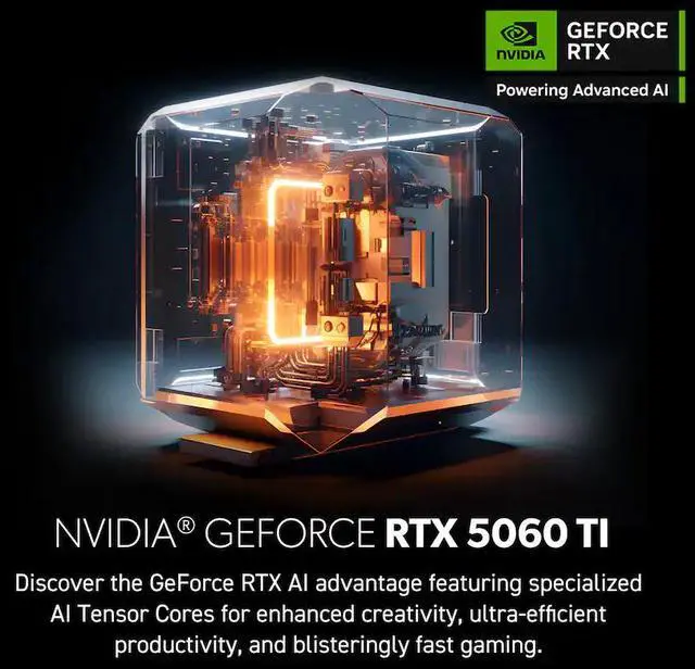 Alt view image 8 of 13 - MSI Gaming Desktop PC AEGIS ZS2 A7NVM-1487US AMD Ryzen 9 7900X 32GB DDR5 1TB SSD GeForce RTX 5060 Ti Windows 11 Home