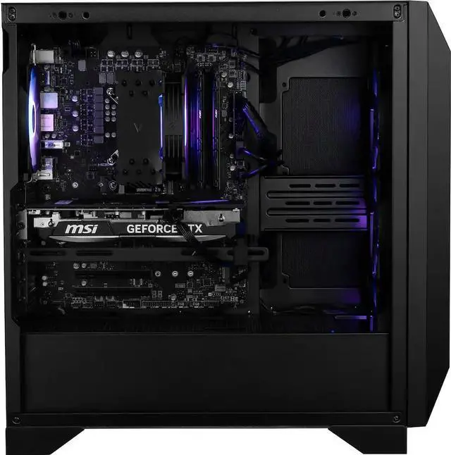 Alt view image 7 of 8 - MSI Gaming Desktop PC AEGIS Z2 A8NVL-1610US AMD Ryzen 7 8700F 16GB DDR5 2TB SSD GeForce RTX 5060 Windows 11 Home