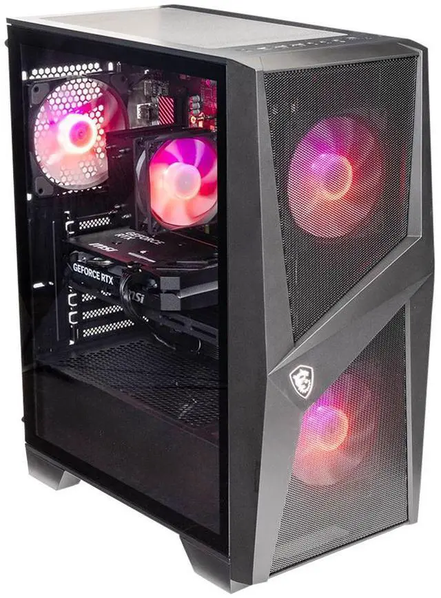 Main image of MSI Gaming Desktop PC CODEX Z2 C8NVL-476US AMD Ryzen 7 8700F 16GB DDR5 2TB NVMe SSD GeForce RTX 5060 Windows 11 Home