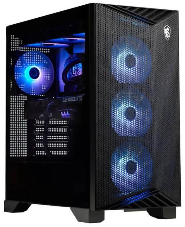 Main image of MSI Gaming Desktop PC AEGIS R2 AI B2NVR9-1450US Intel Core Ultra 9 285K 32GB DDR5 2TB SSD GeForce RTX 5070 Ti Windows 11 Home