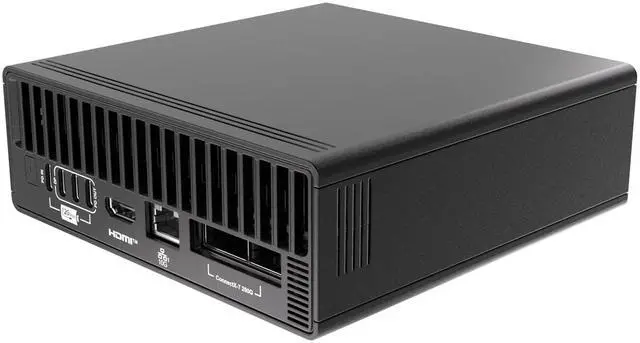 Alt view image 3 of 8 - MSI EdgeXpert 09SUS AI Supercomputer Desktop PC, nVidia GB10 Grace Blackwell Architecture , ARM CPU, 128GB LPDDR5 unified system memory, 4TB Gen4 NVMe M.2, Wifi 7, nVidia DGX OS, QSFP Cable x 1, 1Y