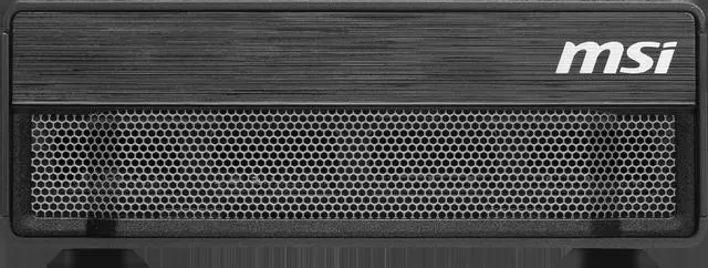 Alt view image 2 of 8 - MSI EdgeXpert 09SUS AI Supercomputer Desktop PC, nVidia GB10 Grace Blackwell Architecture , ARM CPU, 128GB LPDDR5 unified system memory, 4TB Gen4 NVMe M.2, Wifi 7, nVidia DGX OS, QSFP Cable x 1, 1Y