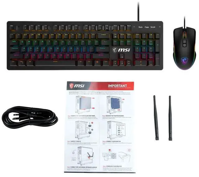 Alt view image 5 of 5 - MSI Gaming Desktop PC CODEX R2 AI A2NVL7-464US Intel Core Ultra 7 265K 32GB DDR5 2TB NVMe SSD GeForce RTX 5060 Windows 11 Home