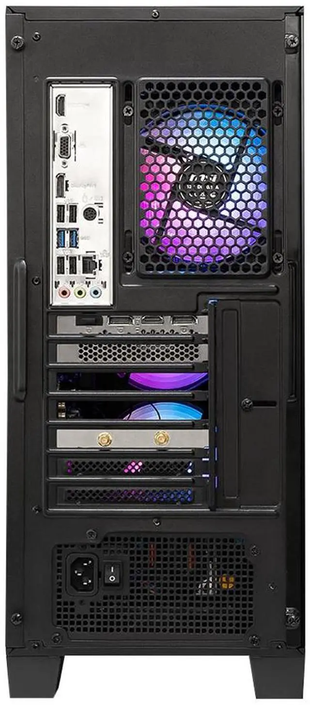 Alt view image 5 of 7 - MSI CODEX R2 Gaming Desktop Intel Core i5-14400F 16GB RAM 1TB NVMe SSD NVIDIA GeForce RTX 5060 Windows 11 Home (D14NVL5-474US)