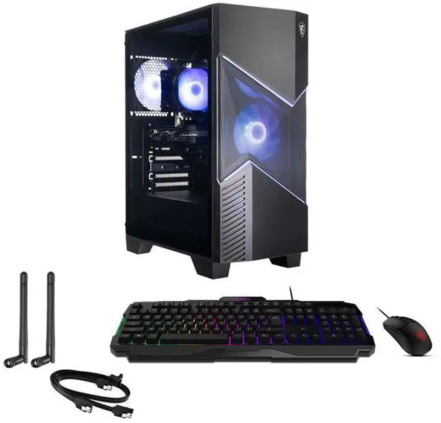 Alt view image 7 of 7 - MSI CODEX R2 Gaming Desktop Intel Core i5-14400F 16GB RAM 1TB NVMe SSD NVIDIA GeForce RTX 5060 Windows 11 Home (D14NVL5-474US)
