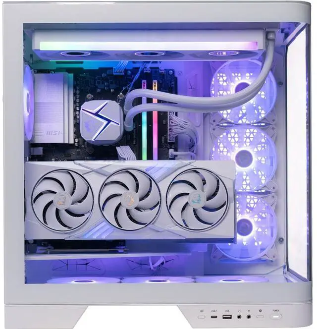 MSI Vision (Tower) Gaming Desktop White, AMD R9-9950X3D ,5080
