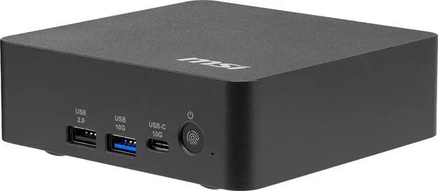 Alt view image 4 of 18 - MSI Cubi NUC AI+ 3MG-017US Mini PC , Intel Core Ultra 9-386H, 16GB Memory, 1TB NVMe SSD, WiFi 7, BT 5.4, Windows 11 NGP, External Power Switch, Black, 1Y