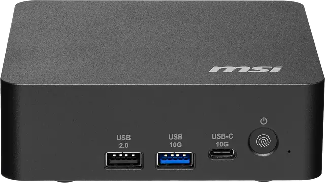 Alt view image 2 of 18 - MSI Cubi NUC AI+ 3MG-018US Mini PC , Intel Core Ultra 7-355, 16GB Memory, 1TB NVMe SSD, WiFi 7, BT 5.4, Windows 11 Pro NGP, External Power Switch, Black, 3Y advanced replacement warranty