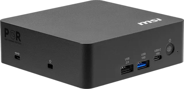 Alt view image 3 of 18 - MSI Cubi NUC AI+ 3MG-018US Mini PC , Intel Core Ultra 7-355, 16GB Memory, 1TB NVMe SSD, WiFi 7, BT 5.4, Windows 11 Pro NGP, External Power Switch, Black, 3Y advanced replacement warranty