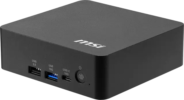 Alt view image 5 of 18 - MSI Cubi NUC AI+ 3MG-018US Mini PC , Intel Core Ultra 7-355, 16GB Memory, 1TB NVMe SSD, WiFi 7, BT 5.4, Windows 11 Pro NGP, External Power Switch, Black, 3Y advanced replacement warranty