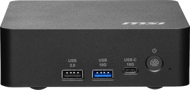 Alt view image 11 of 18 - MSI Cubi NUC AI+ 3MG-018US Mini PC , Intel Core Ultra 7-355, 16GB Memory, 1TB NVMe SSD, WiFi 7, BT 5.4, Windows 11 Pro NGP, External Power Switch, Black, 3Y advanced replacement warranty