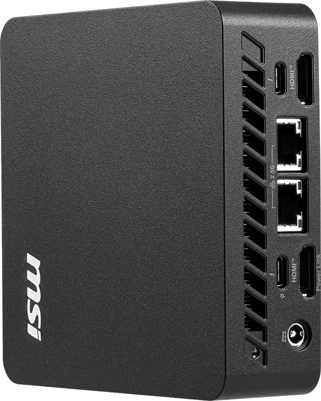 Alt view image 15 of 18 - MSI Cubi NUC AI+ 3MG-018US Mini PC , Intel Core Ultra 7-355, 16GB Memory, 1TB NVMe SSD, WiFi 7, BT 5.4, Windows 11 Pro NGP, External Power Switch, Black, 3Y advanced replacement warranty