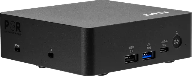 Alt view image 7 of 18 - MSI Cubi NUC AI+ 3MG-023US Mini PC , Intel Core Ultra 5-322, 16GB Memory, 1TB NVMe SSD, WiFi 7, BT 5.4, Windows 11 NG, External Power Switch, Black, 1Y
