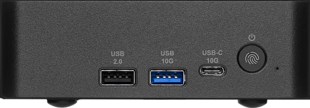 Alt view image 8 of 18 - MSI Cubi NUC AI+ 3MG-023US Mini PC , Intel Core Ultra 5-322, 16GB Memory, 1TB NVMe SSD, WiFi 7, BT 5.4, Windows 11 NG, External Power Switch, Black, 1Y
