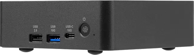 Alt view image 9 of 18 - MSI Cubi NUC AI+ 3MG-023US Mini PC , Intel Core Ultra 5-322, 16GB Memory, 1TB NVMe SSD, WiFi 7, BT 5.4, Windows 11 NG, External Power Switch, Black, 1Y
