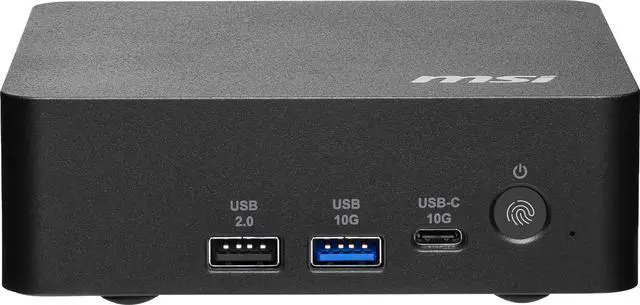 Alt view image 11 of 18 - MSI Cubi NUC AI+ 3MG-023US Mini PC , Intel Core Ultra 5-322, 16GB Memory, 1TB NVMe SSD, WiFi 7, BT 5.4, Windows 11 NG, External Power Switch, Black, 1Y