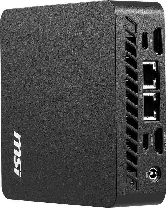 Alt view image 15 of 18 - MSI Cubi NUC AI+ 3MG-023US Mini PC , Intel Core Ultra 5-322, 16GB Memory, 1TB NVMe SSD, WiFi 7, BT 5.4, Windows 11 NG, External Power Switch, Black, 1Y