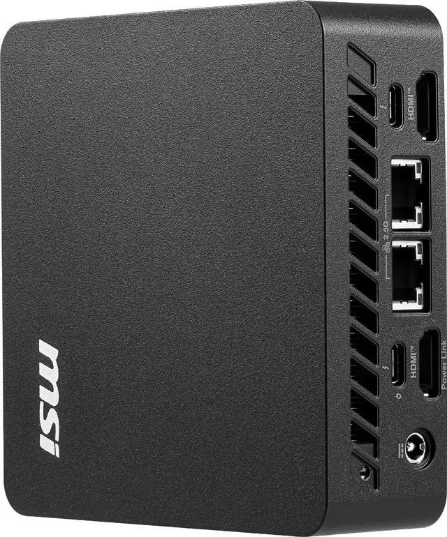 Alt view image 16 of 18 - MSI Cubi NUC AI+ 3MG-023US Mini PC , Intel Core Ultra 5-322, 16GB Memory, 1TB NVMe SSD, WiFi 7, BT 5.4, Windows 11 NG, External Power Switch, Black, 1Y